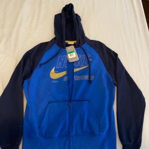 Nike sportswear cotton zip up hoodie - NWT